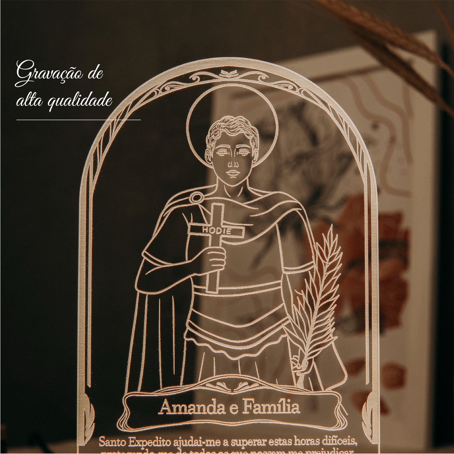 Luminária de Santo Expedito
