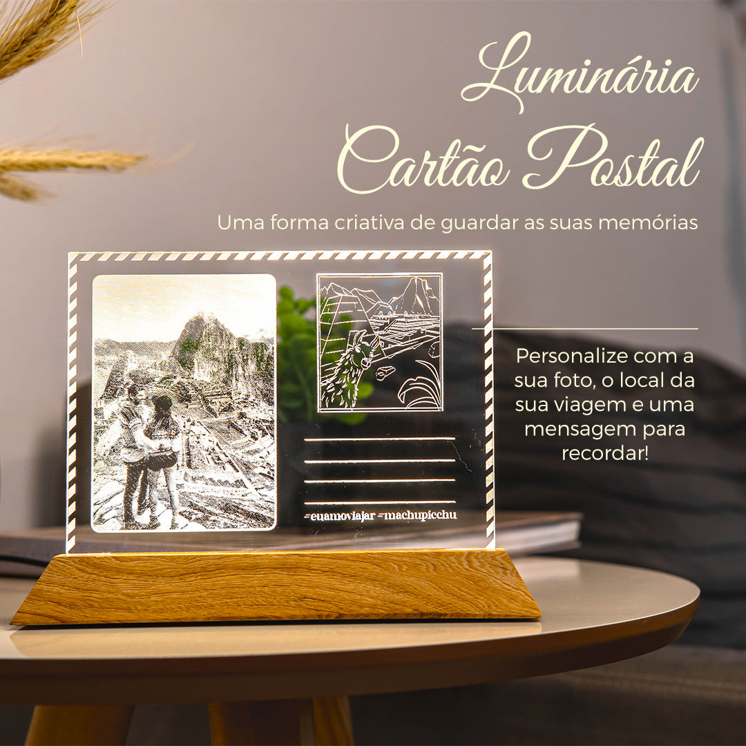 Luminária Cartão Postal
