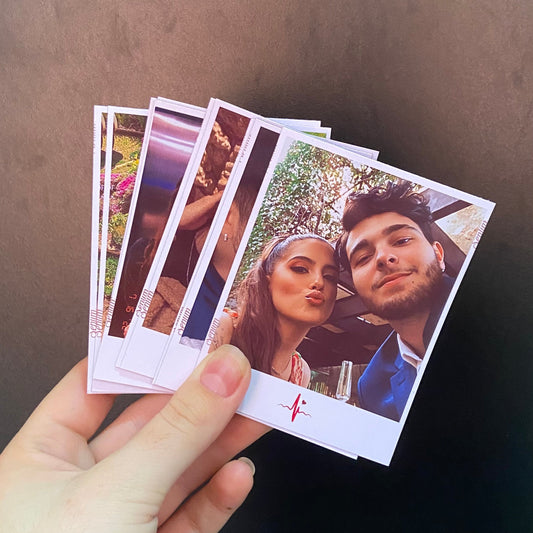 12x Polaroid da Foto Original (7x9cm)