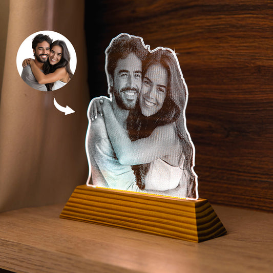 Luminária Personalizada Com Foto
