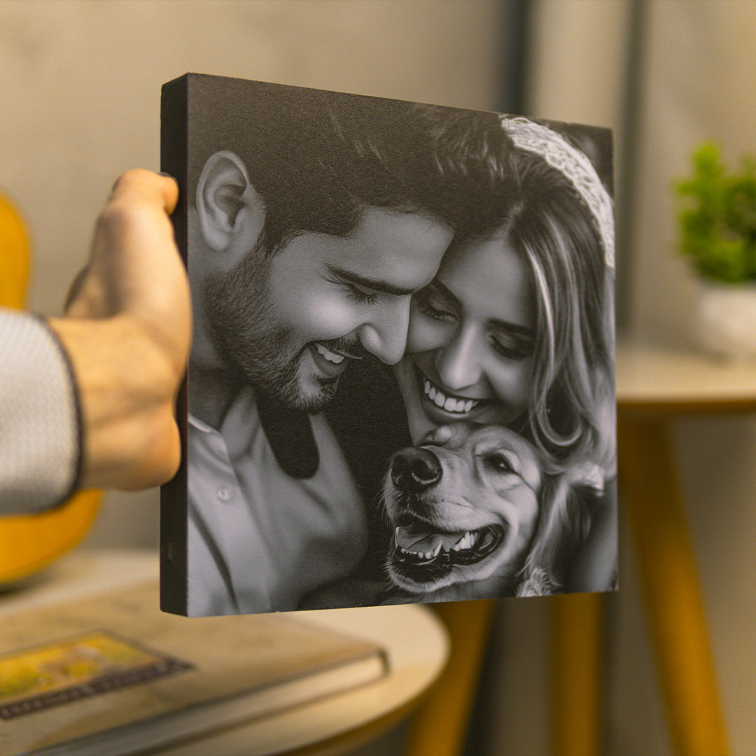 Kit 6 Quadros - Personalizados com Foto