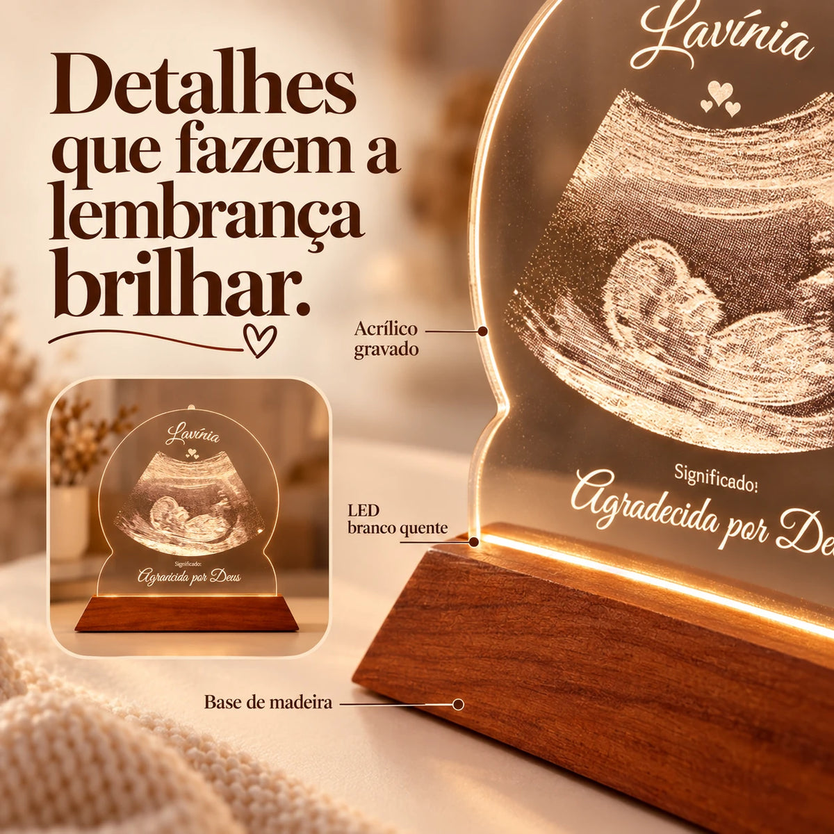 luminaria ultrassom 06 materiais