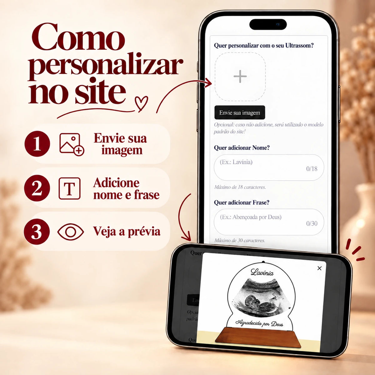 luminaria ultrassom 12 como personalizar mobile